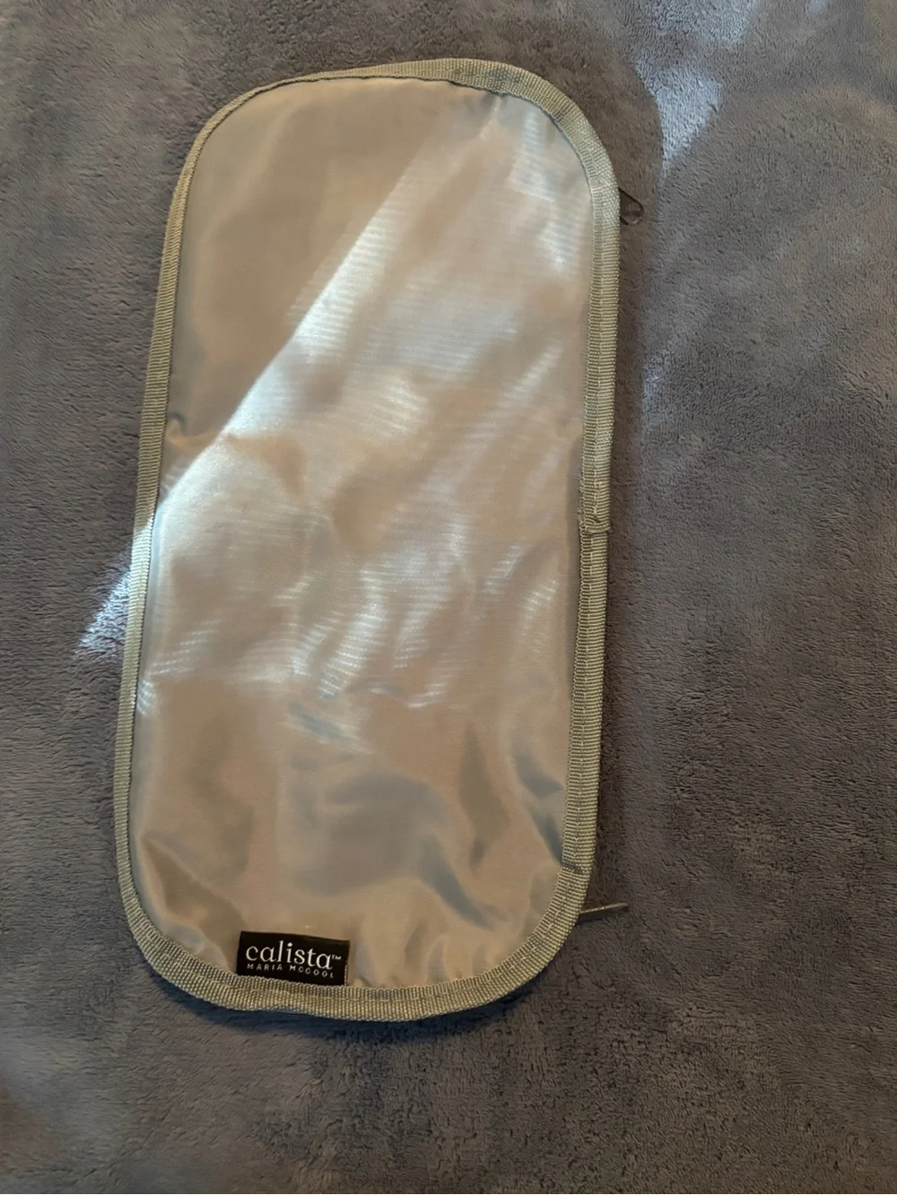 Grey Travel Hair Tools Organizer Pouch